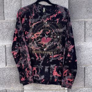 Sedona Beet Co Long Sleeve Tie Dye  tShirt Medium